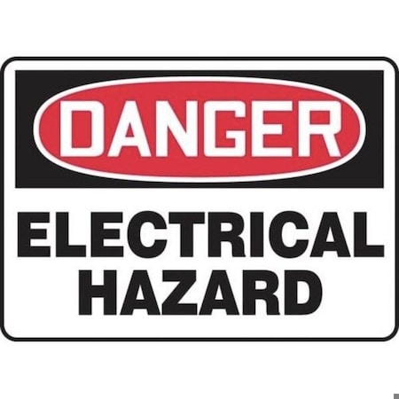 Accuform OSHA DANGER SAFETY SIGN ELECTRICAL MELC037XV MELC037XV